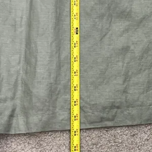Cherokee Sage Green Linen Rayon Maxi Dress Tank Sleeveless Patch Pockets Large thumbnail 9