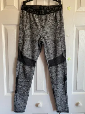 Hollister Athletic Sheer Cut Out Leggings thumbnail 1