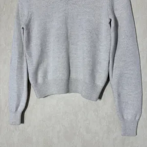 Wilfred Free 100% Merino Wool V-Neck Palomino Sweater Longsleeve Light Cream S thumbnail 5