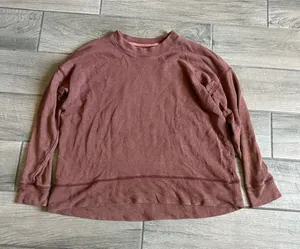 aerie Mauve Long Sleeve Pullover Sweater thumbnail 1