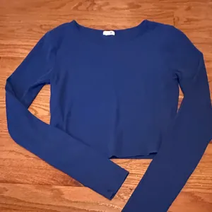 Garage Royal Blue Long Sleeve Top thumbnail 1