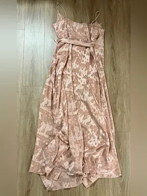HUTCH BY ANTHROPOLOGIE Alden Wrap Dress in Sedona Sunset thumbnail 4