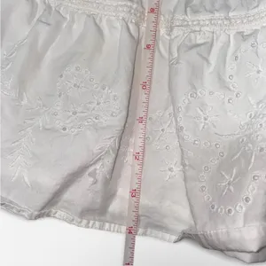 Zara White Tiered Women's Skirt thumbnail 4