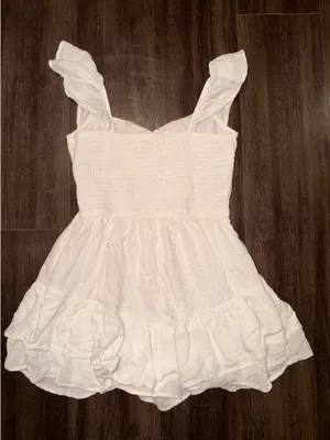 Hollister Flutter Sleeve Pinch Mini Skort Dress thumbnail 6