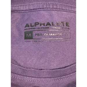 Alphalete Purple Long Sleeve Performance Shirt Medium Athletic Training Top thumbnail 9