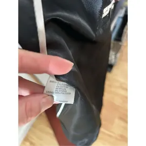 Calvin Klein size 2 black pea coat military style thumbnail 4