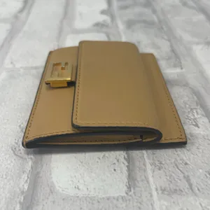 Fendi Baguette Dark Beige Card Holder Nappa Leather - Preowned thumbnail 6