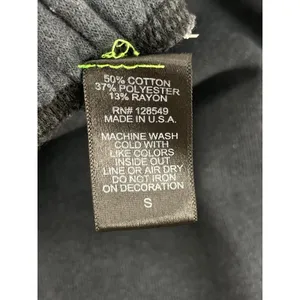 Aviator Nation 7 Stripe Sweatpants Rainbow Charcoal Dark Blue Gray Jogger Size S thumbnail 6