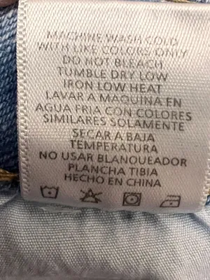 Akira Women's Wide Leg Jeans Size 31 Blue Denim High Rise Casual thumbnail 12