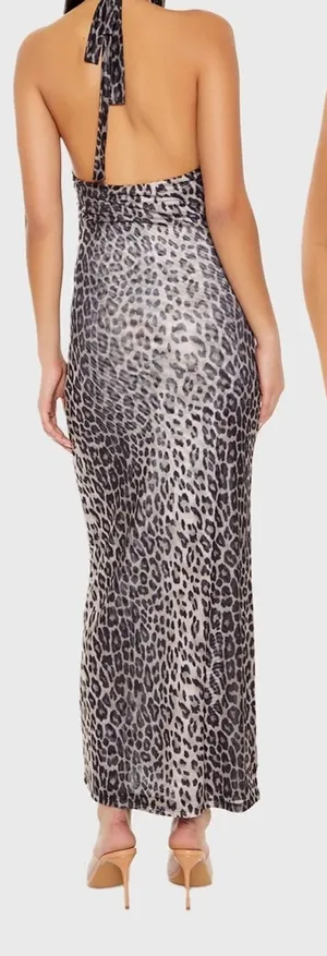 Cheetah print dress Size M thumbnail 2