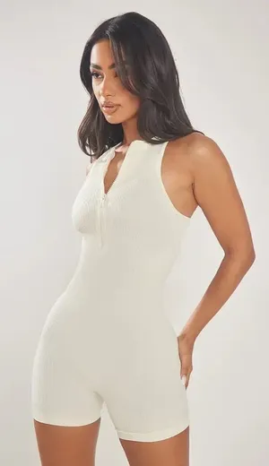 Pretty Little Thing Unitard Romper thumbnail 1