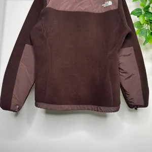 The North Face Chocolate Brown Denali Polartec Fleece Jacket size M Medium AC6W thumbnail 7