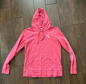 Disney Cruise Line Set Sail Long Sleeve Hooded T-Shirt Pink size Small thumbnail 1