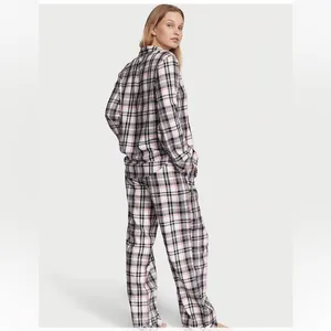 Victoria's Secret Flannel Long PJ SET‎ thumbnail 2