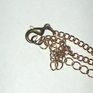Magical Gold Tone Pink and White Beaded Boho Necklace thumbnail 9