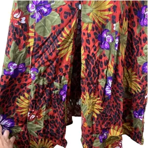 Vintage Scarlett sleeveless button front maxi dress‎ thumbnail 6