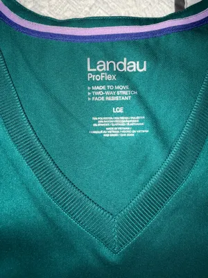 Landau Scrub Hunter Green Set thumbnail 4