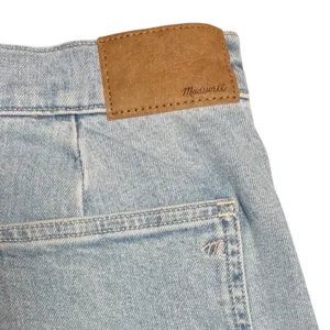 Madewell Emmett Wide-Leg High-Rise Jeans Light Wash Size 27 Cropped‎ Denim thumbnail 12