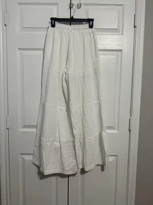 SHEIN wide leg linen pants thumbnail 2