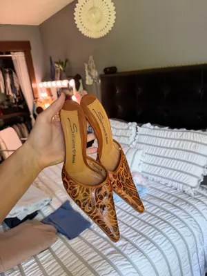 Vintage Salvatore D’Anna Heels Brown Size 7 thumbnail 2