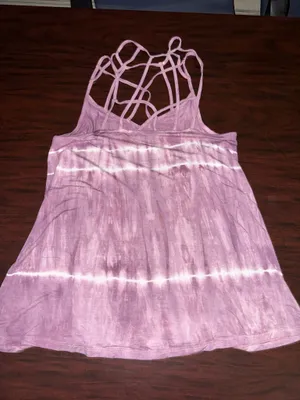 American Eagle Soft & Sexy Strappy Tie-Dye Tank Top Size Medium thumbnail 2