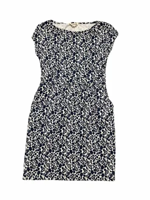 Boden Florrie Floral Jersey Dress In French Navy Tulip Size 6P thumbnail 4