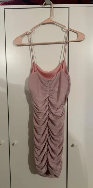 Glitter mini dress Pink thumbnail 2