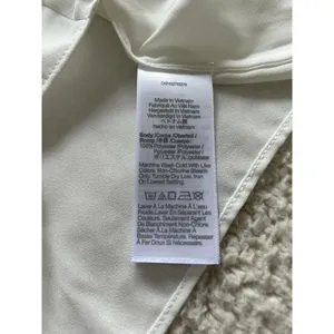 Madewell $98 Women's Nayla Boho Long Sleeve Tie Top, Winter White Size XL thumbnail 8