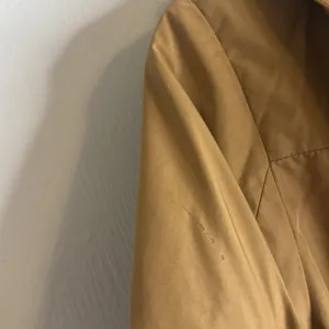 Cole Haan Women's Tan Trench Rain Coat Classic Hooded Medium thumbnail 12