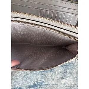 Kate Spade Gray Grove Street Anita Clutch Wristlet Wallet thumbnail 4