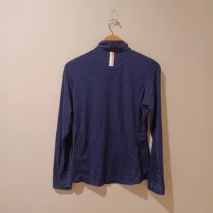 Rhoback Women's Navy Blue‎ Polka Dot Quarter thumbnail 5