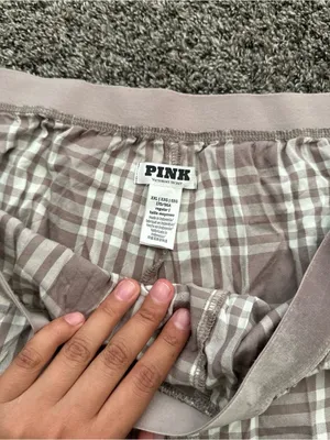 PINK VS Plaid Pajama Pants Size XXL 0445 thumbnail 3