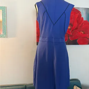 TITLE NINE Royal Blue Dream Dress M Gold Active Athleisure thumbnail 6