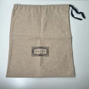 Gucci Authentic Adjustable Drawstring Shoe Sneaker Handbag Purse Wallet Dusbag thumbnail 2