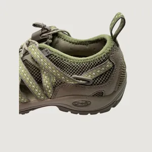 Chaco Fern Women 7 Green Brown Vibram Hiking Hybrid Water Shoes J104356 thumbnail 7