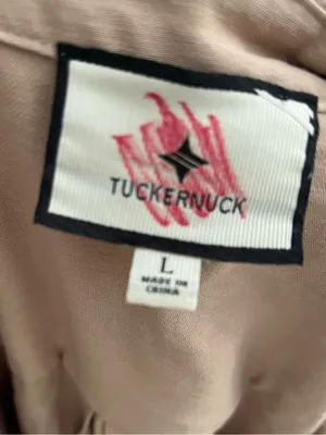 Tuckernuck Classic Button-Front Midi Shirt Dress in Taupe thumbnail 2