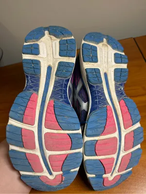 Asics‎ Gel Ziruss Women’s Running Shoes Blue Pink Comfort Athletic Size 9 T7J6N thumbnail 6