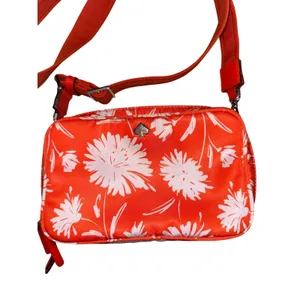Kate Spade New York Women's Jae Mini Nylon Crossbody Bag Orange nwot purse thumbnail 6