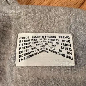 Juice Project Unisex Graphic Sweatshirt Gray Pullover Size S Casual thumbnail 4