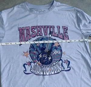 SheIn Purple Nashville TShirt thumbnail 5