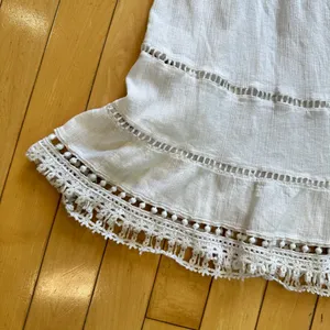 OLD NAVY Eyelet Cut Out Crepe-like Linen-like Mini Skirt - Medium thumbnail 3