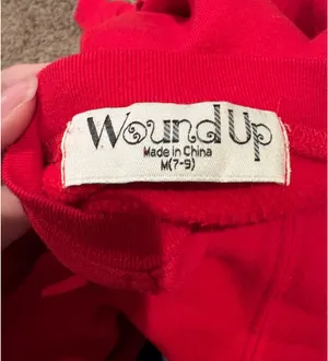 Wound Up Women’s Red Holiday Graphic Sweatshirt - I'm Giving Everyone My Opinion thumbnail 3