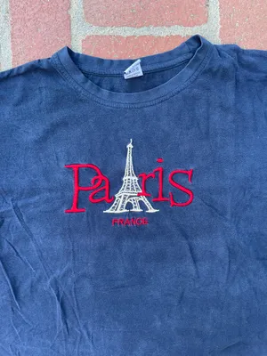 Vintage Paris t-shirt thumbnail 3