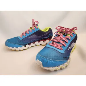 Reebok Zigtech Running Shoes‎ Lace Athletic Neon Sneakers Women Girls Retro SZ 5 thumbnail 3