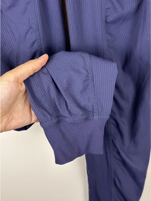 Lululemon Dance Studio Jogger Size 4 Navy Indigo Blue Pinstripe LW5BPJS thumbnail 12