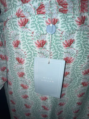 Hill House Sage Green Floral Maxi Skirt thumbnail 7