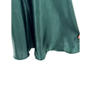 Lulus Going Glam Dark Green Sequin‎ Bustier Skater Dress Mini Party Medium Flaw thumbnail 3