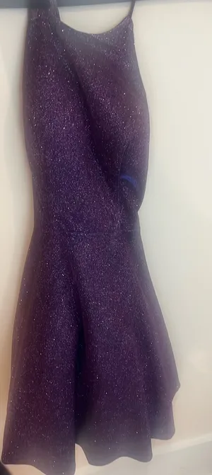 City Vibe sparkly purple dress thumbnail 5