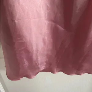 Elegant Pink Satin Dress thumbnail 3