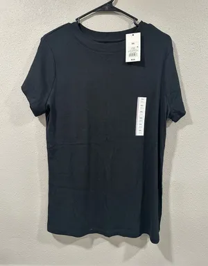 Target 🔴NWT A New Day Black Crew Neck Tee XXL thumbnail 1